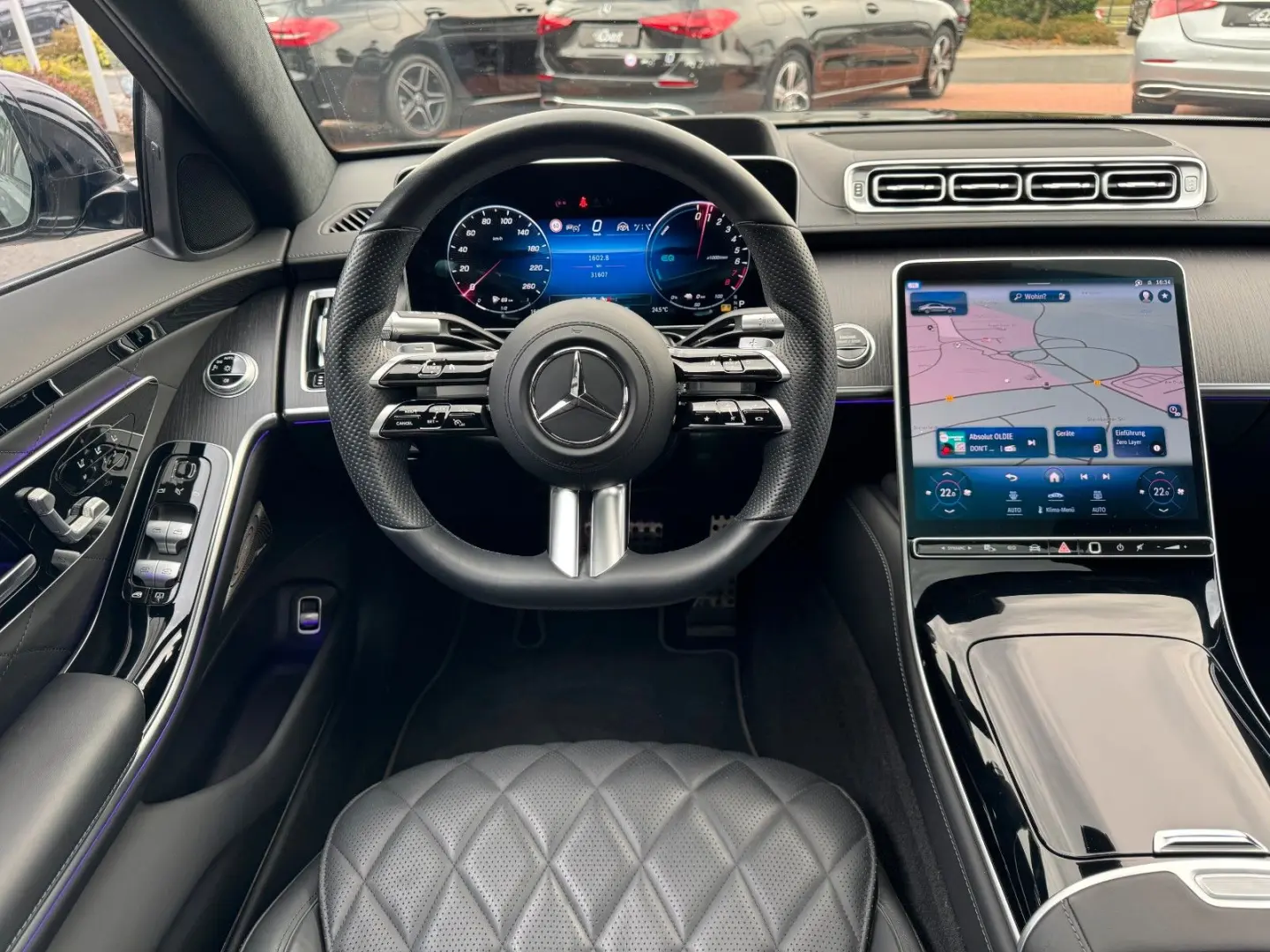 S 580e AMG+Pano+Digital+Burm+3D+AirM+HUD+360+