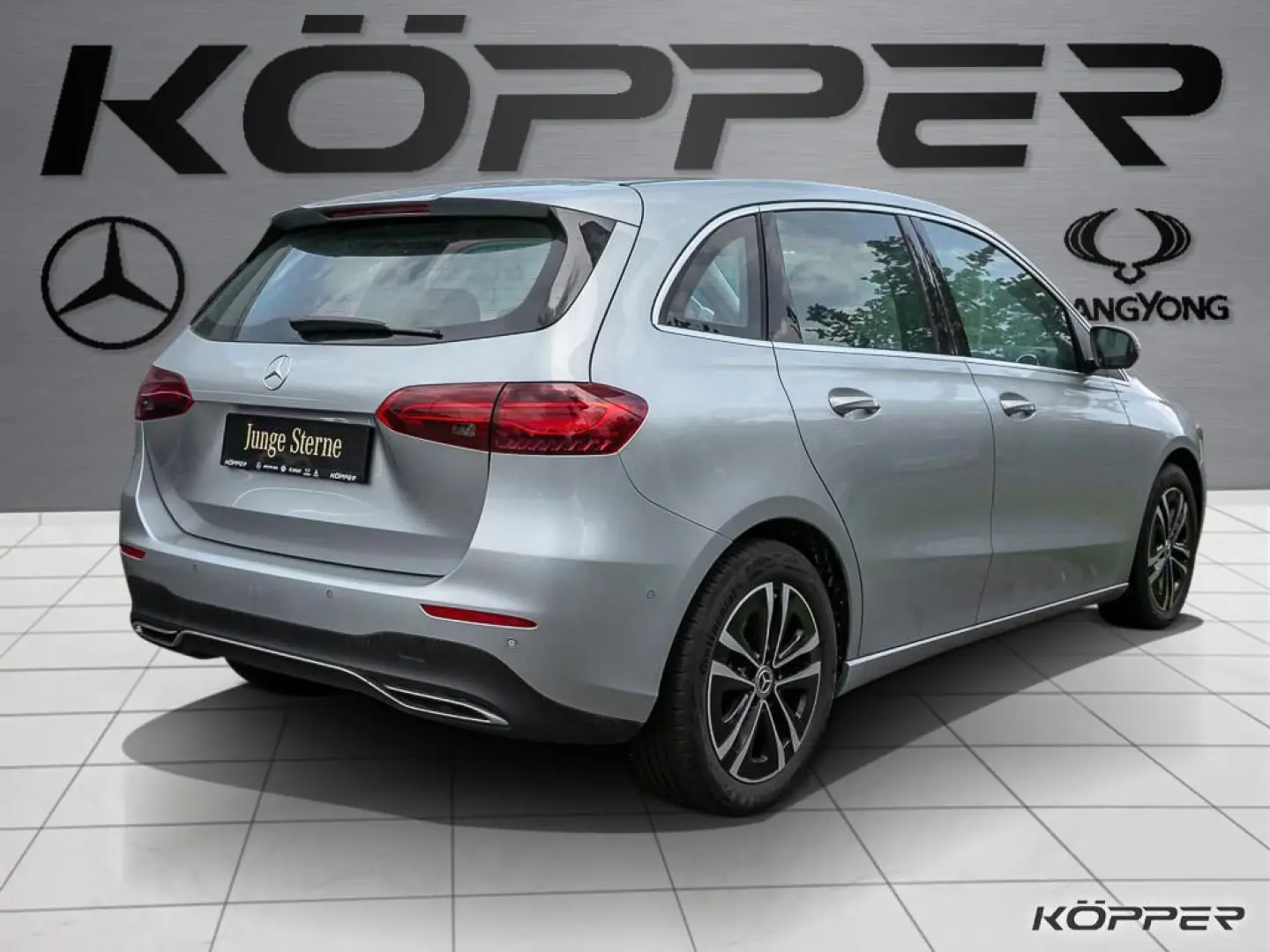 B 220 d Progr. Advanced Silver Kamera Sitzhzg.