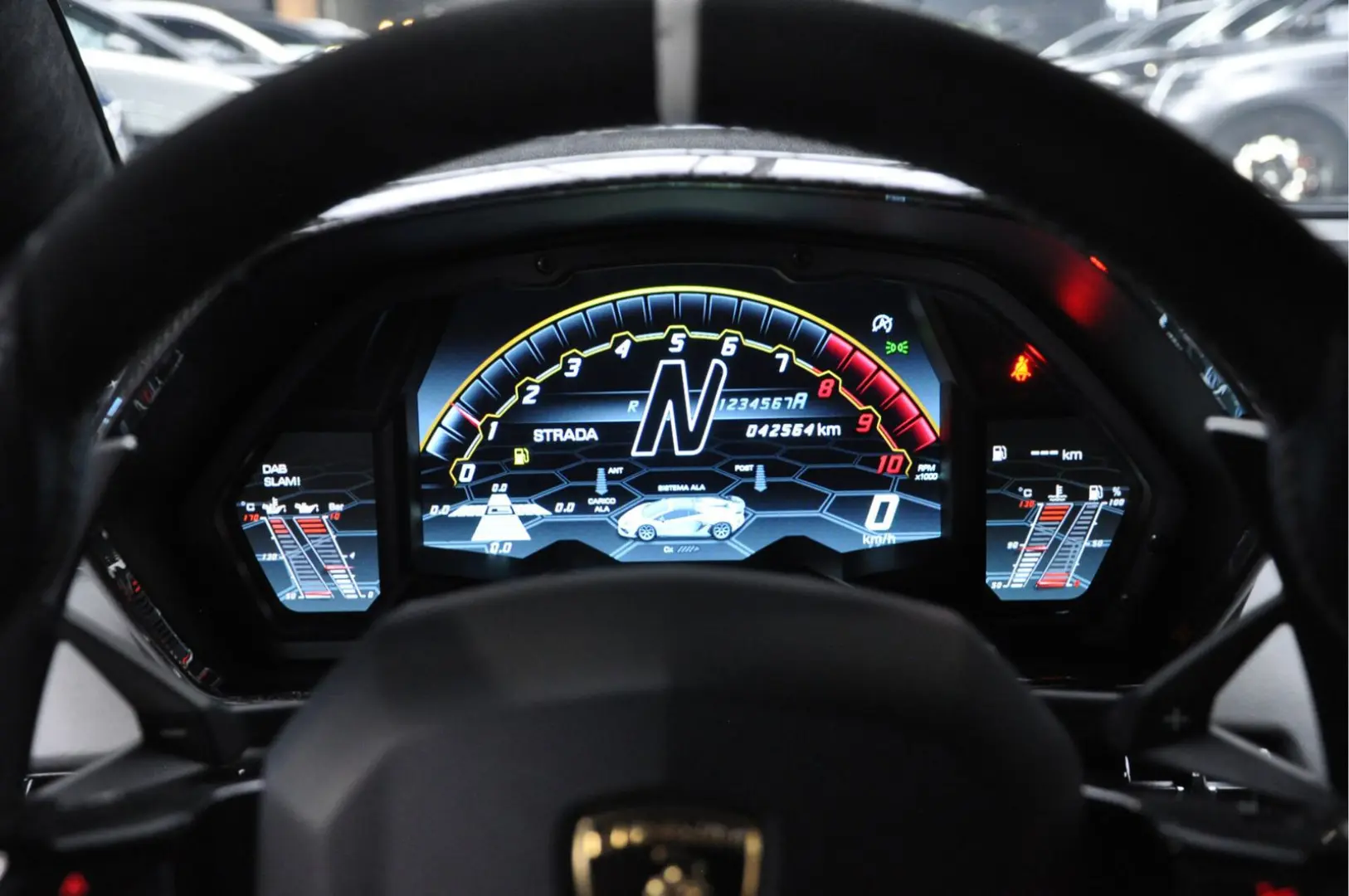 Lamborghini Aventador 6.5 V12 SVJ Roadster Lift Carbon