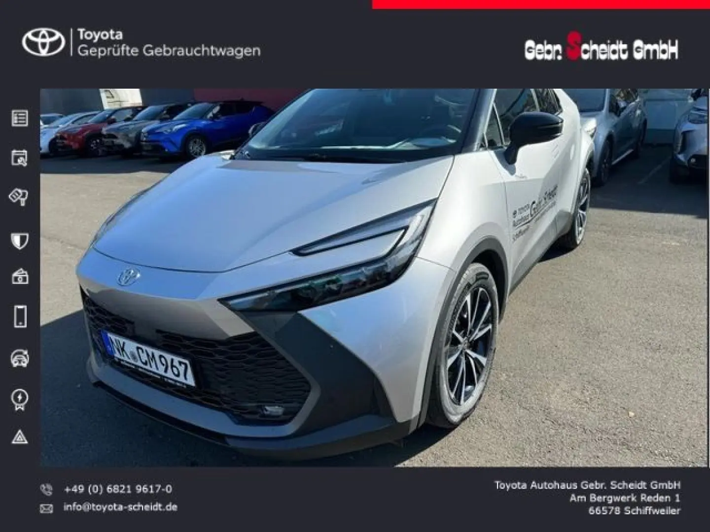 C-HR 2.0 Hybrid Team Deutschland Navi digitales 