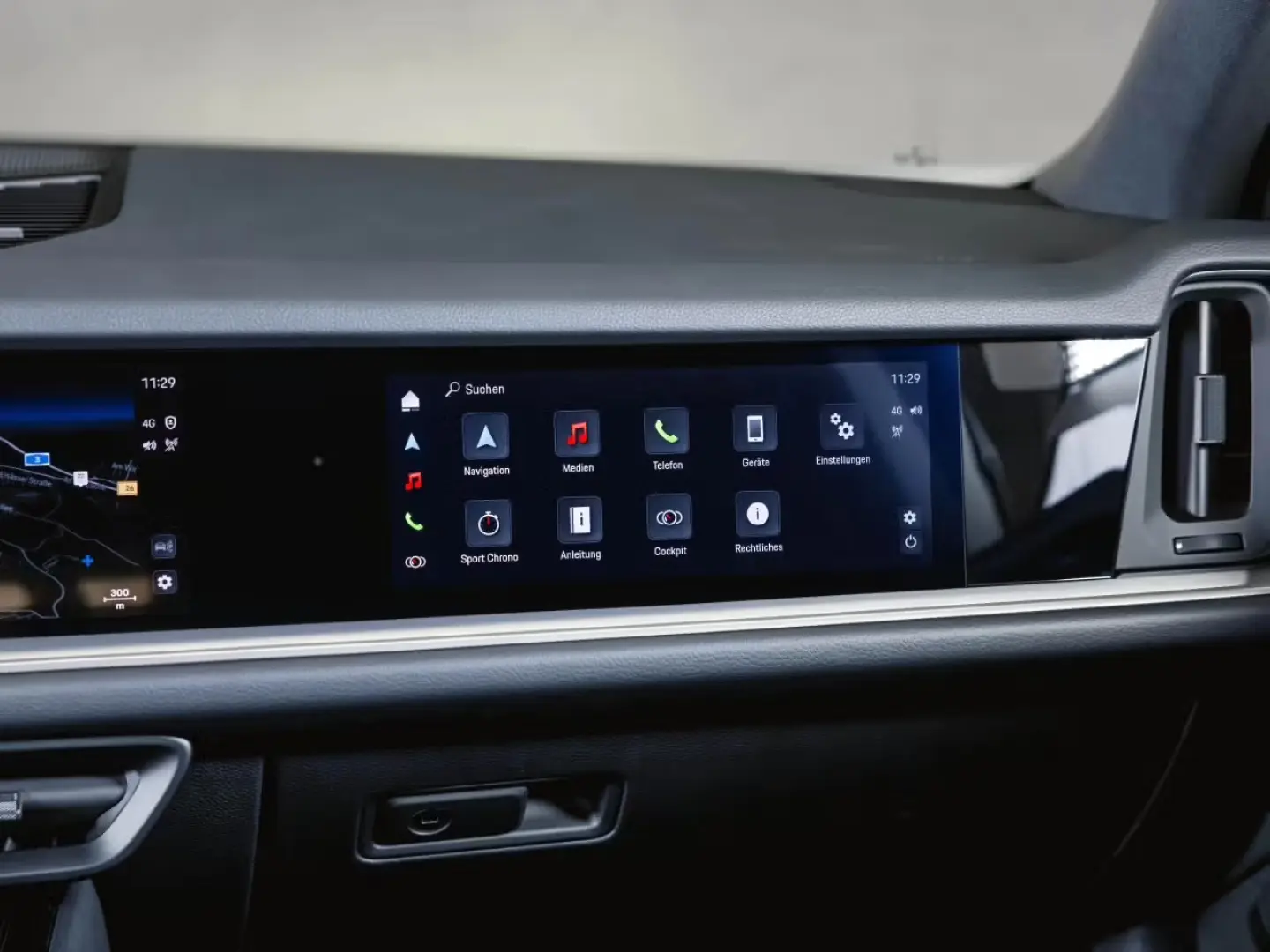 Porsche Cayenne- HUD/Passanger Display/Ventilatie