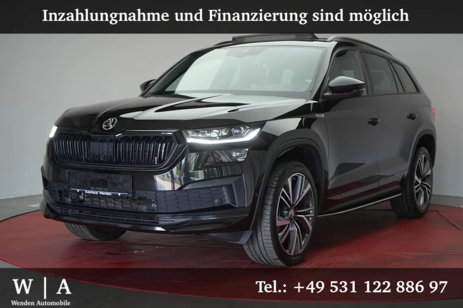 Kodiaq 2.0 TDI 4x4 DSG Sportline Leder/ACC/Kamer