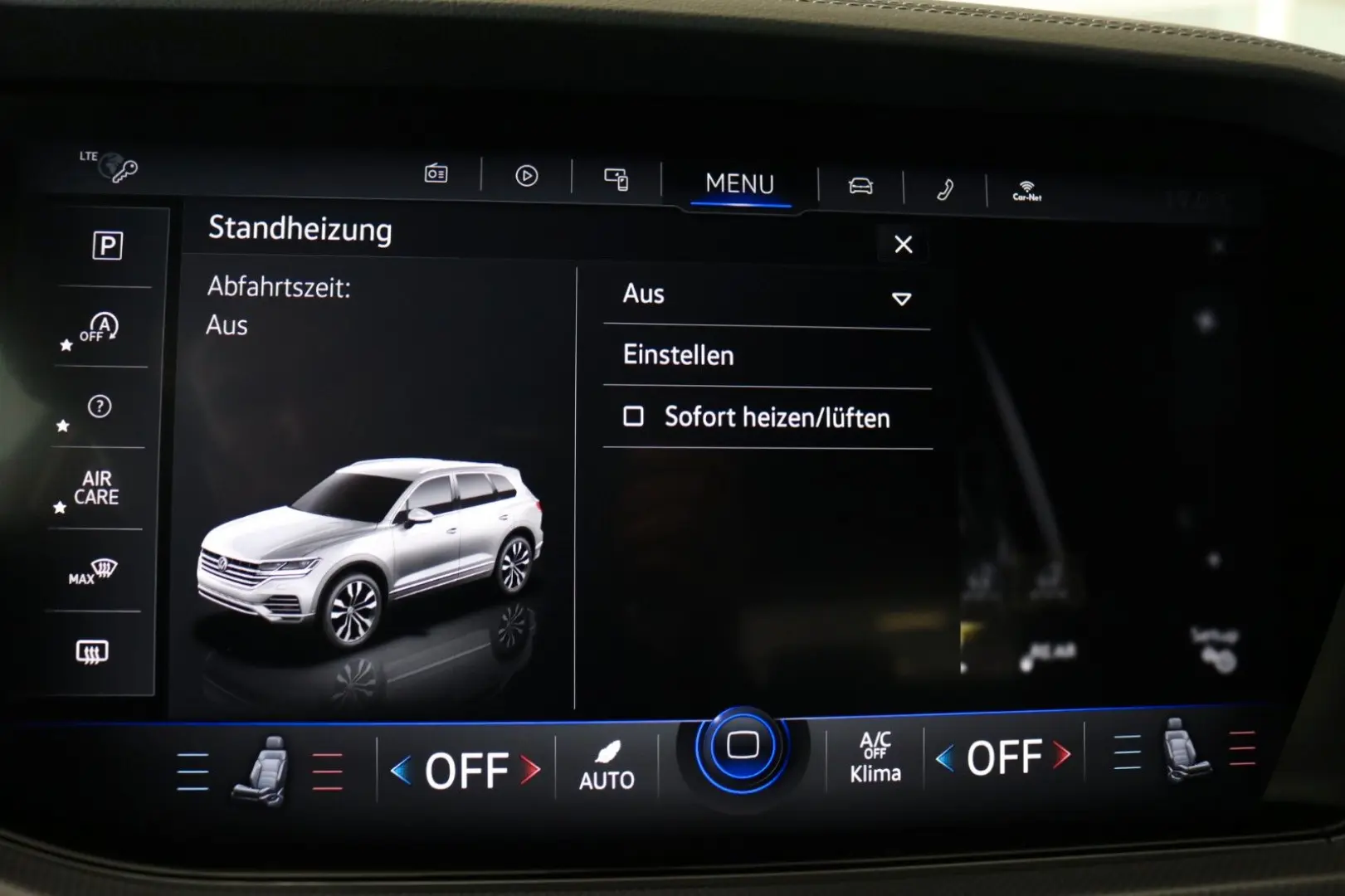Touareg 2x R-Line Black Style Luft AHK STHZ Pano