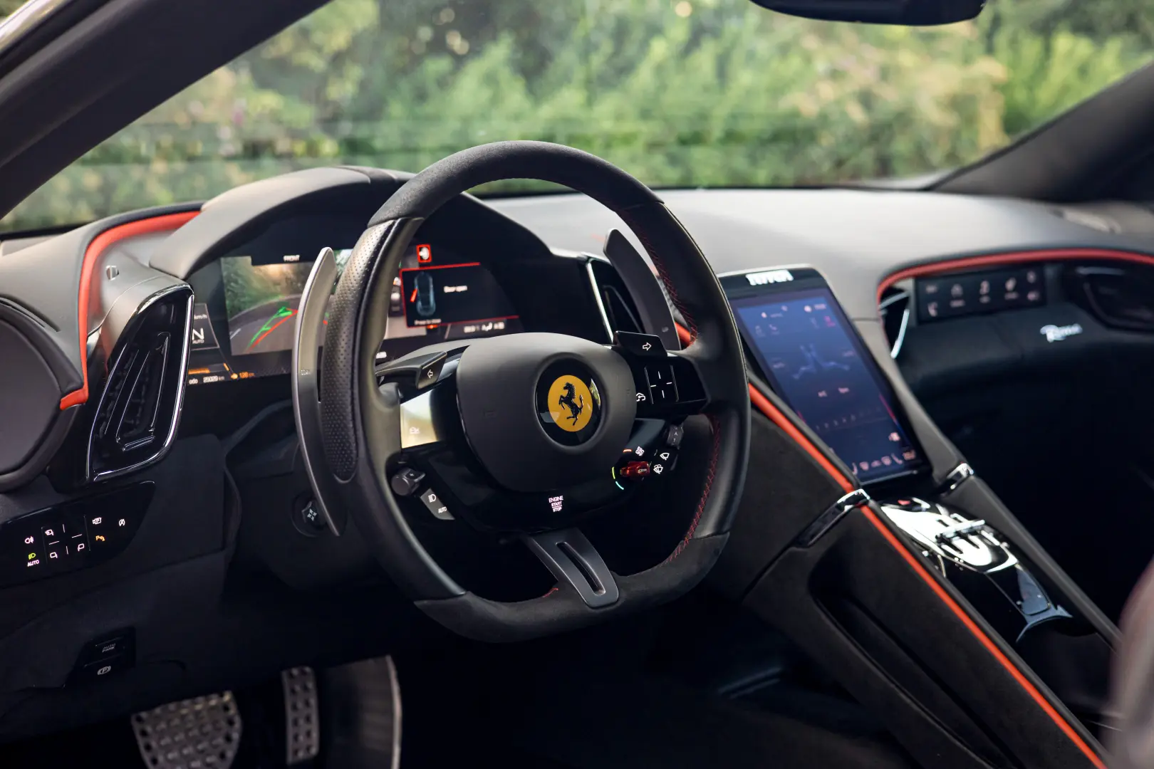 Ferrari Roma 2022 Passanger Display