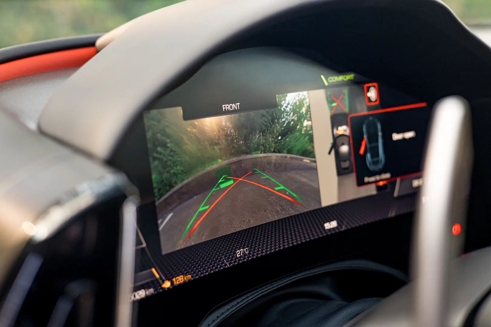 Ferrari Roma 2022 Passanger Display