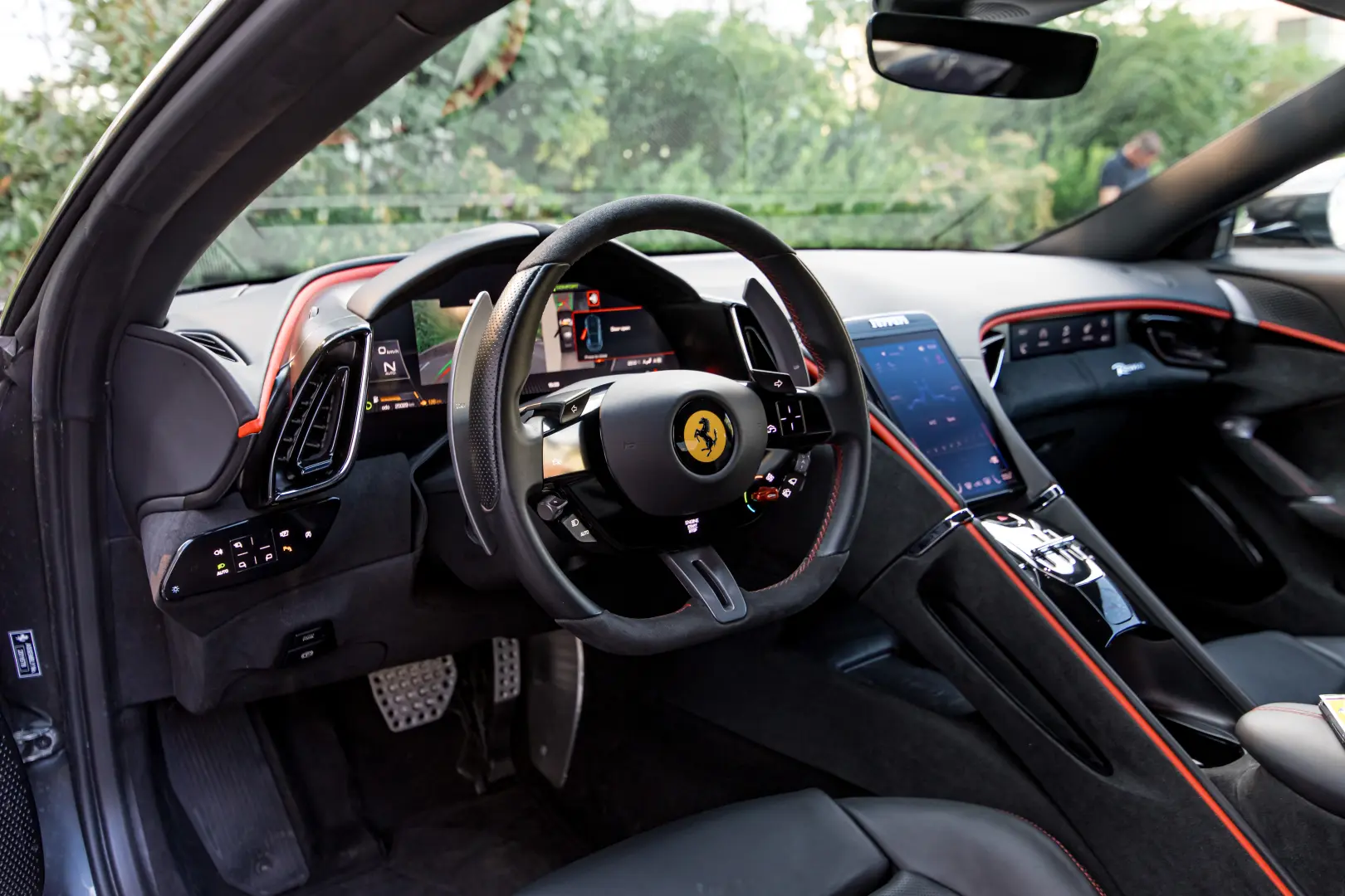 Ferrari Roma 2022 Passanger Display