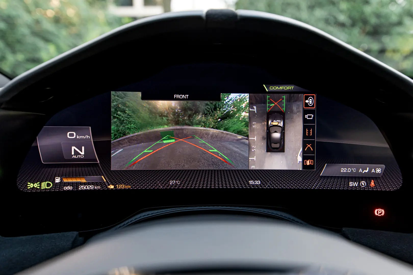 Ferrari Roma 2022 Passanger Display