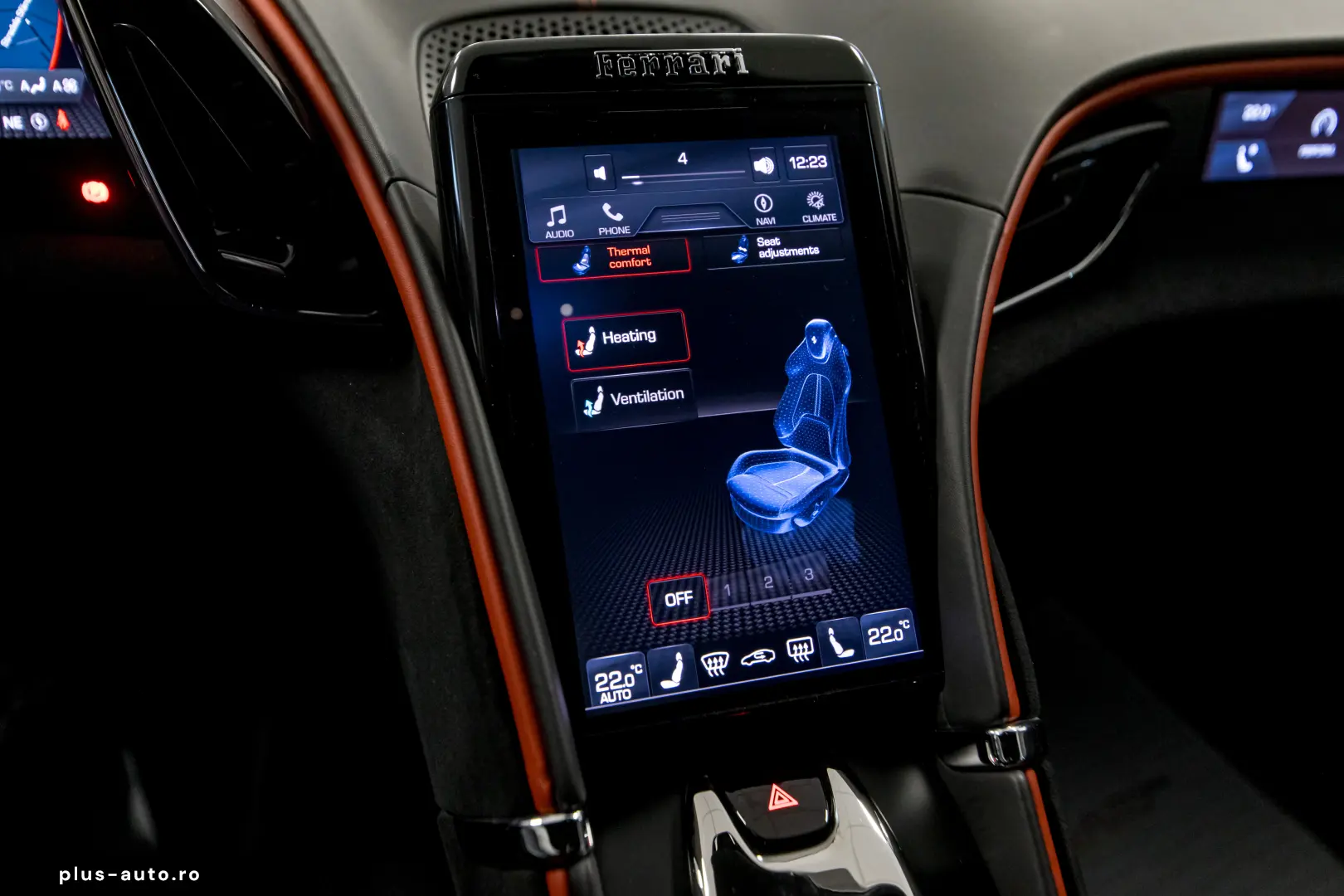 Ferrari Roma 2022 Passanger Display