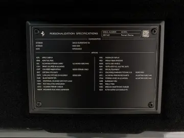 Ferrari Roma 2022 Passanger Display