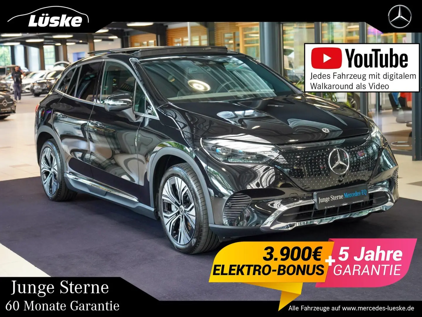 EQE SUV 350+ Electric Art Burmester Pano KEYLESS