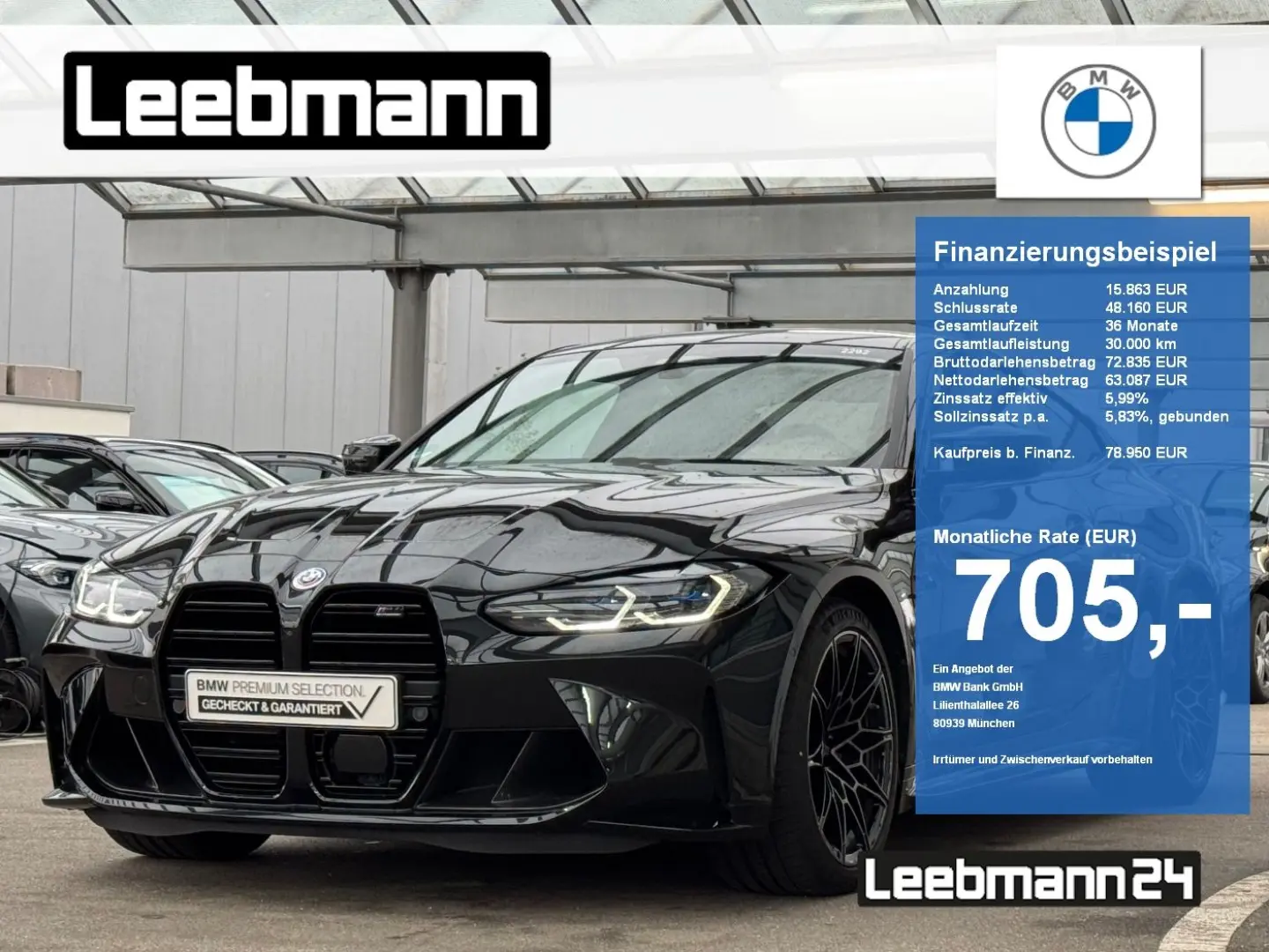 M4 Comp. xDrive Coupé CarbExt/MDrPack 2J.GARANTI