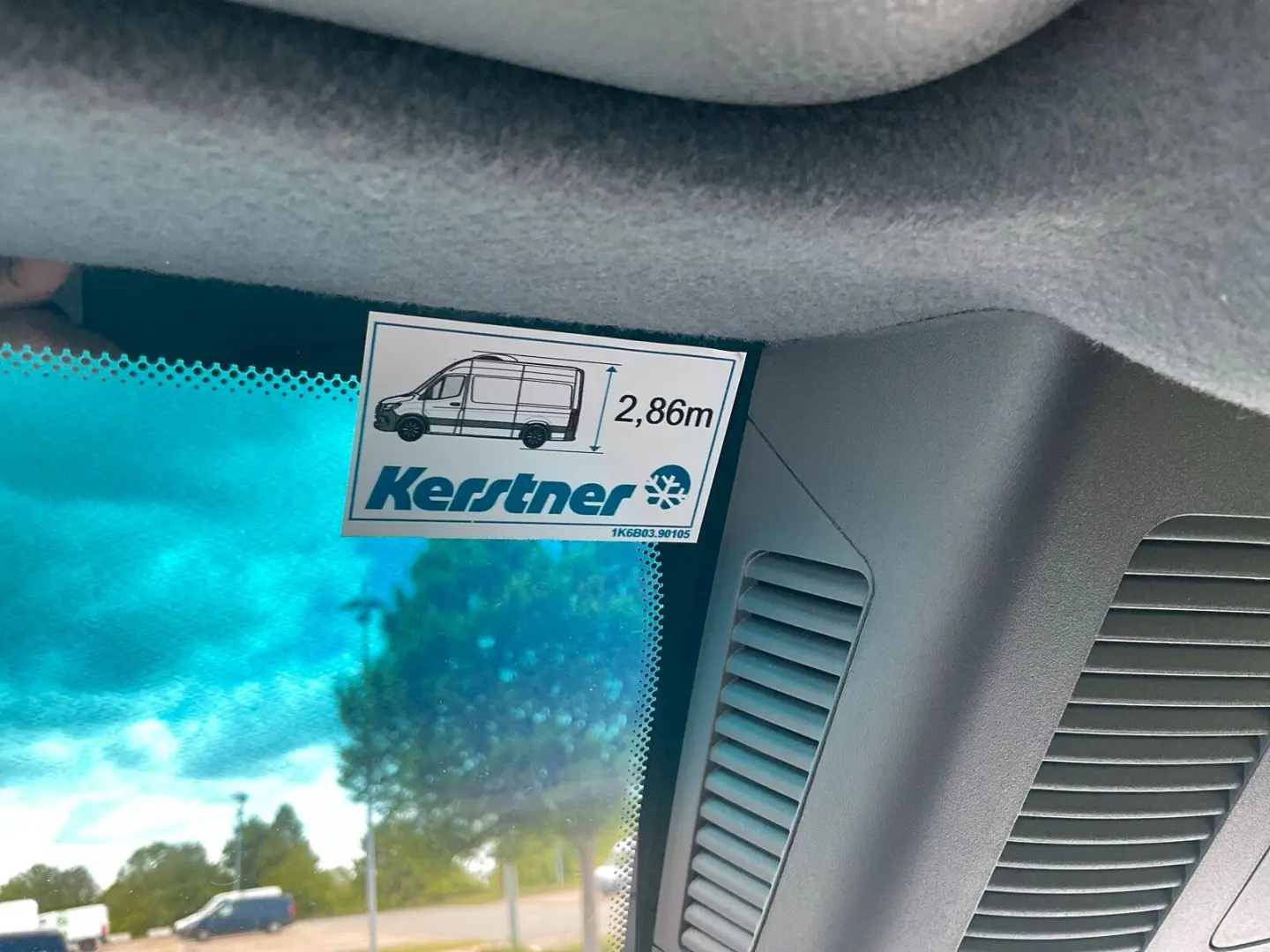 Sprinter 317 L2H2 Kühlkasten Distronic LED Kamer