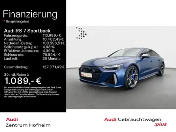 RS 7 Sportback performance 305 km h Keramik B&O