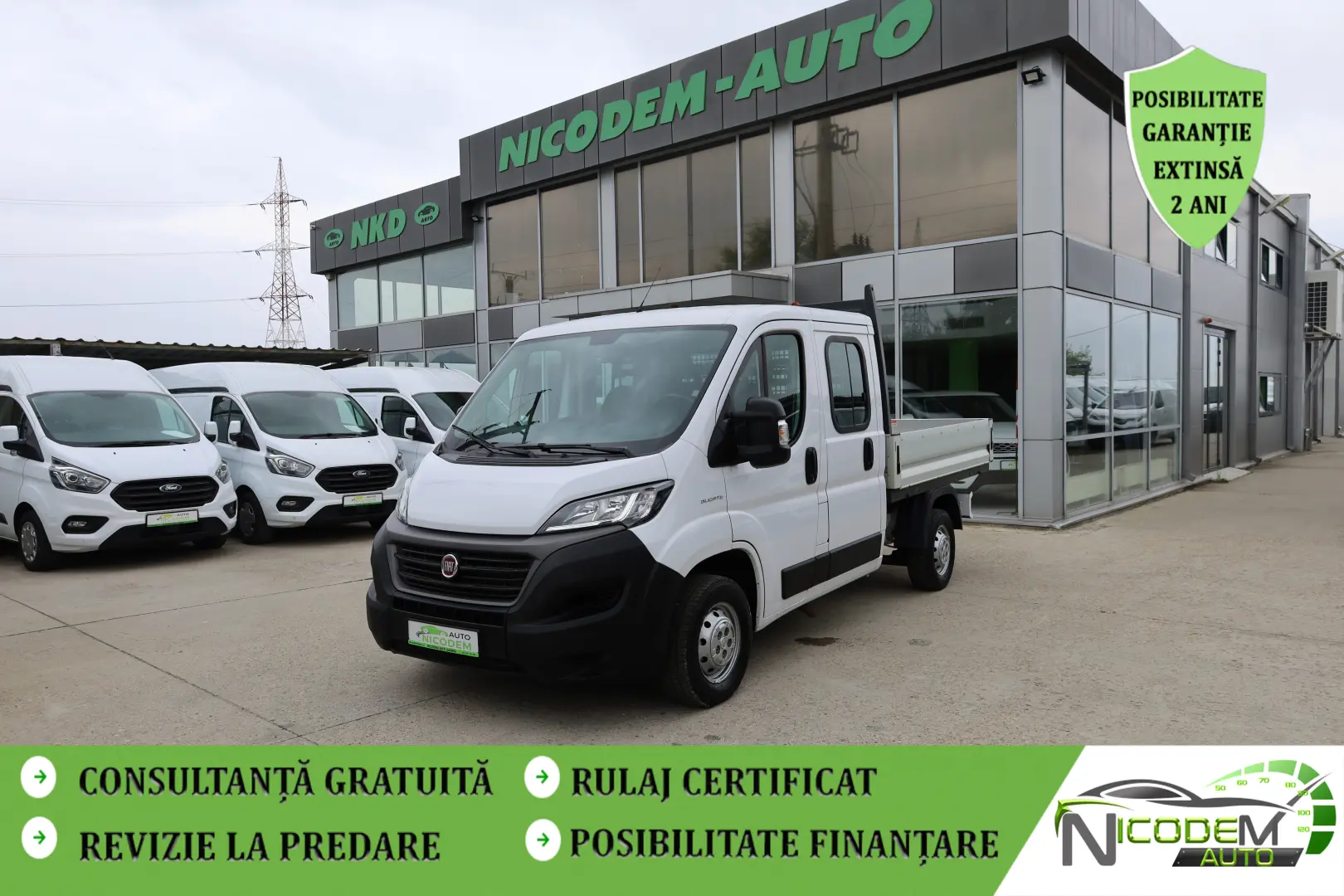 Fiat Ducato Doka 6+1 L2 2.3D 120CP