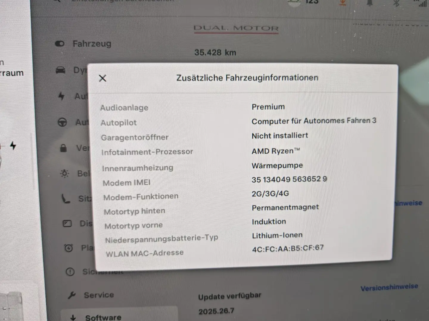 Model 3 Allradantrieb Dualmotor Performance