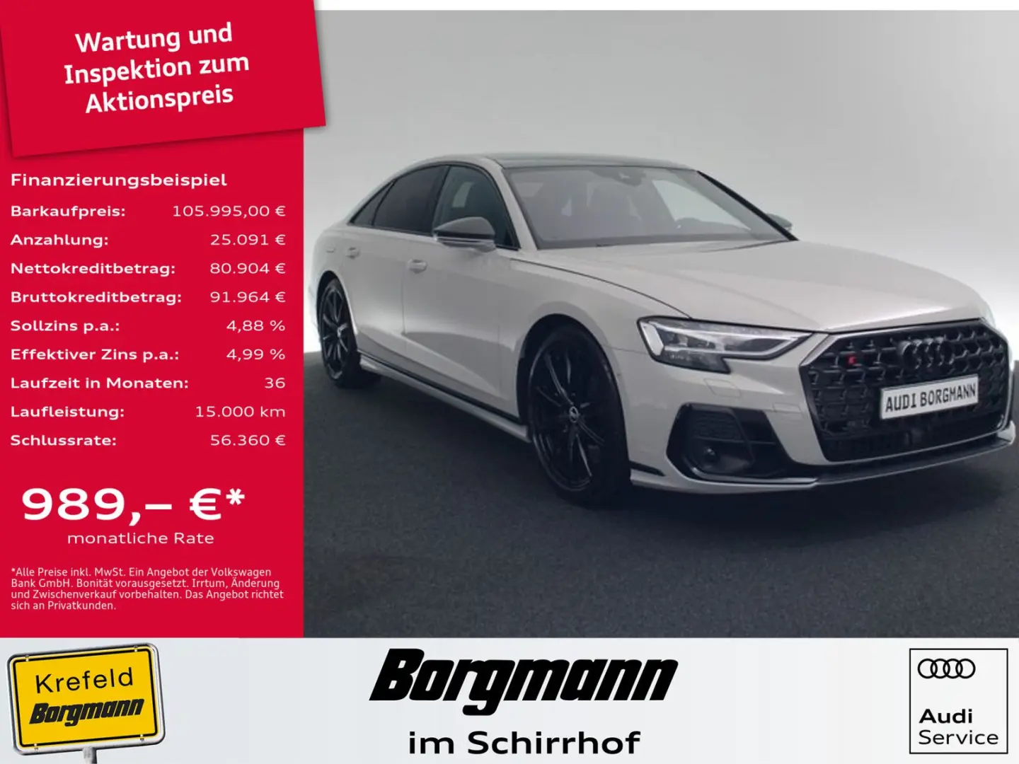 S8 4.0 TFSI quattro 360° MATRIX-LED PANO STANDHZ
