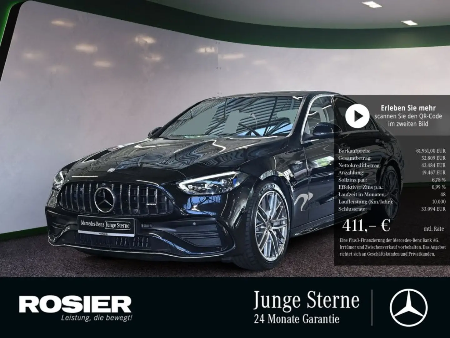 C 43 AMG 4M Premium+ Distr. LED Pano HUD Navi SH