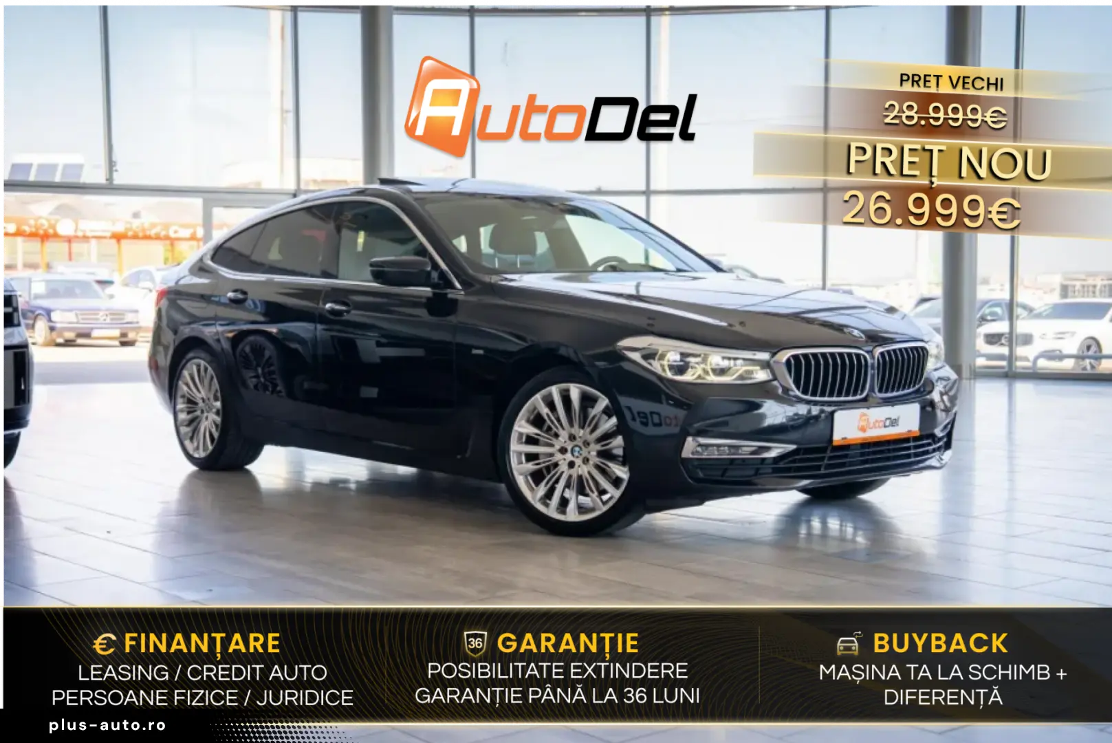 BMW Seria 6 6GT 630i  Luxury Line