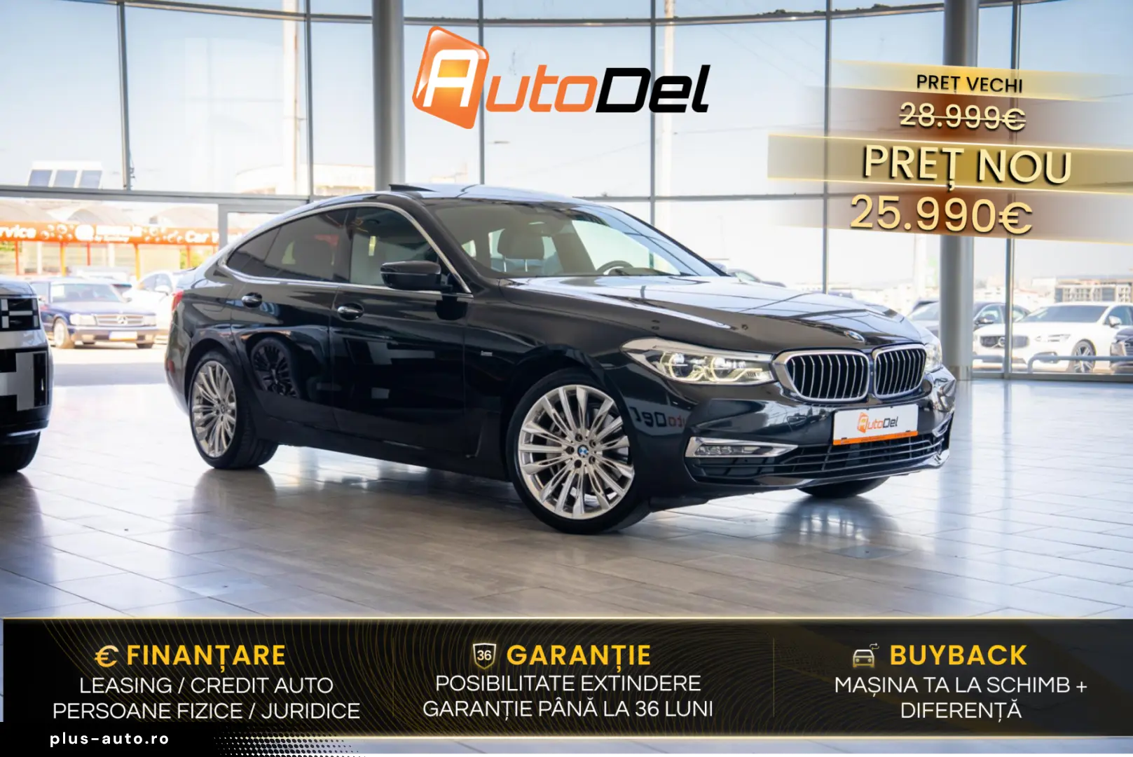 BMW Seria 6 6GT 630i  Luxury Line