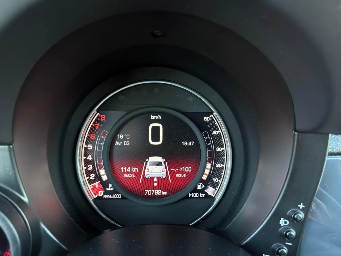 ABARTH 595 1.4T-jet Competitione  70782km