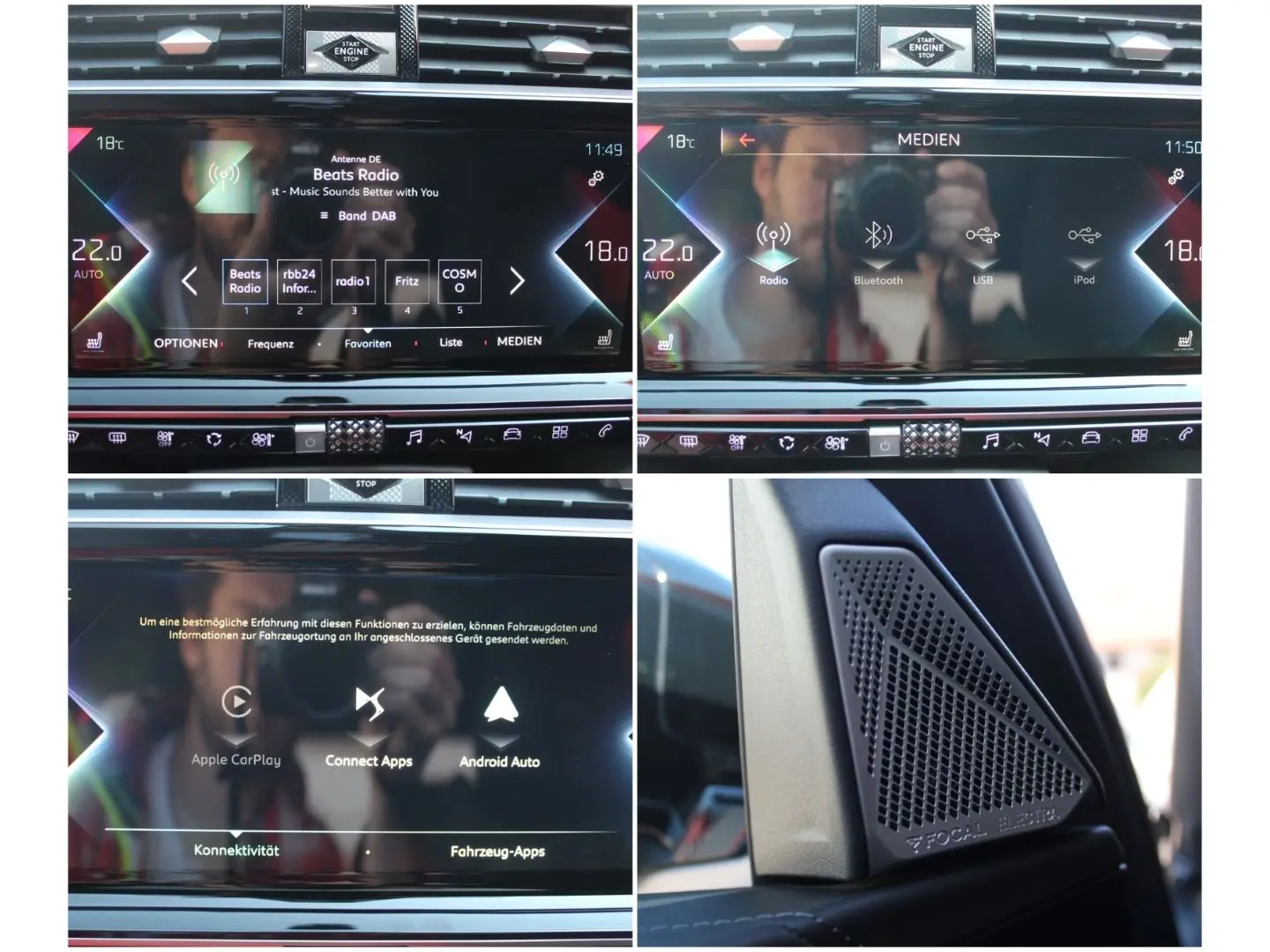 DS9 E-Tense 225 Opera Voll! Dach Slftg 360 Focal