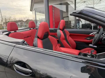 BMW M4 Competion Cabrio 530hp/Black-Red-Carbon/Full!
