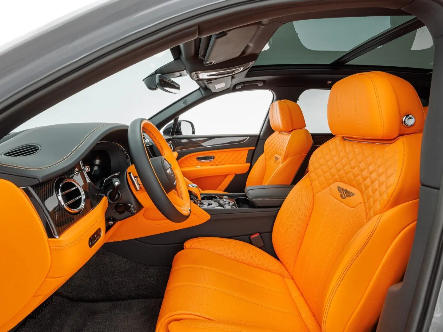 Bentayga S V8 / Mandarin - Lederfarbe