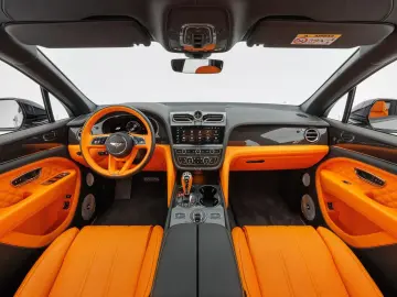 Bentayga S V8 / Mandarin - Lederfarbe