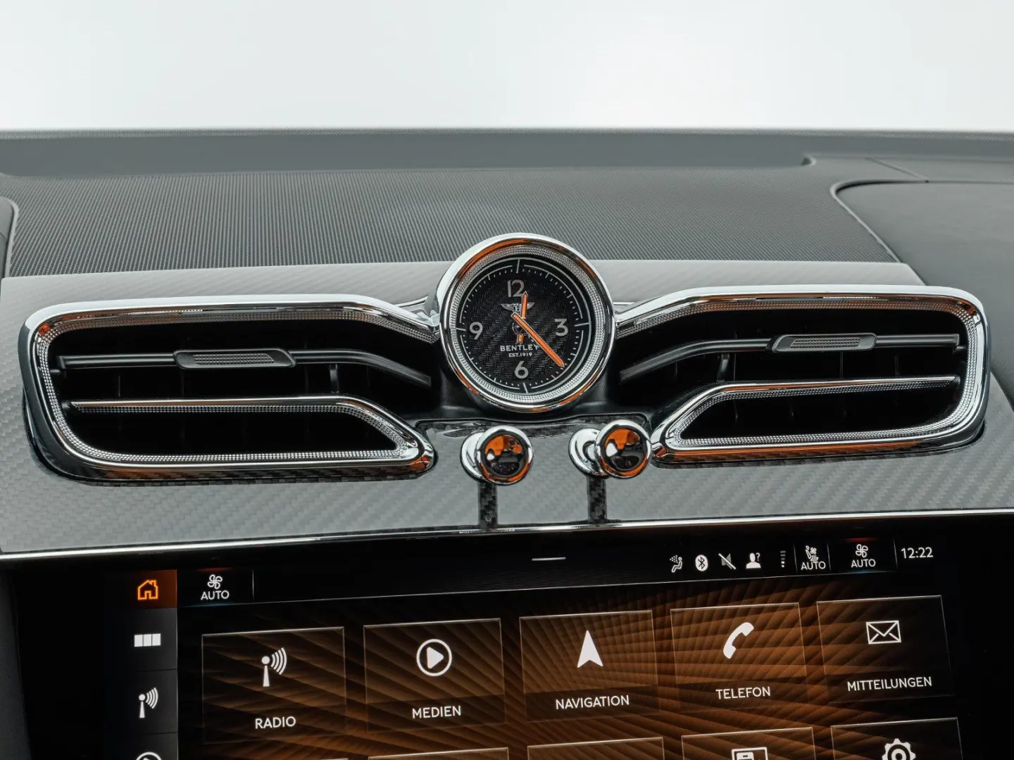 Bentayga S V8 / Mandarin - Lederfarbe