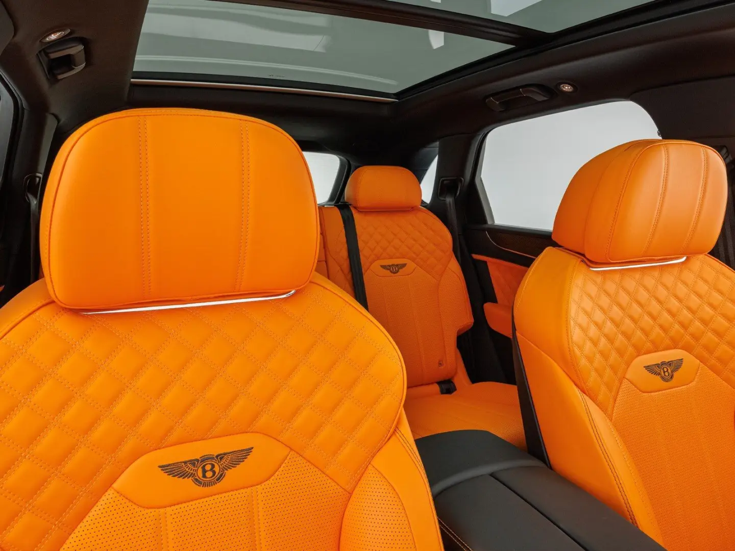 Bentayga S V8 / Mandarin - Lederfarbe