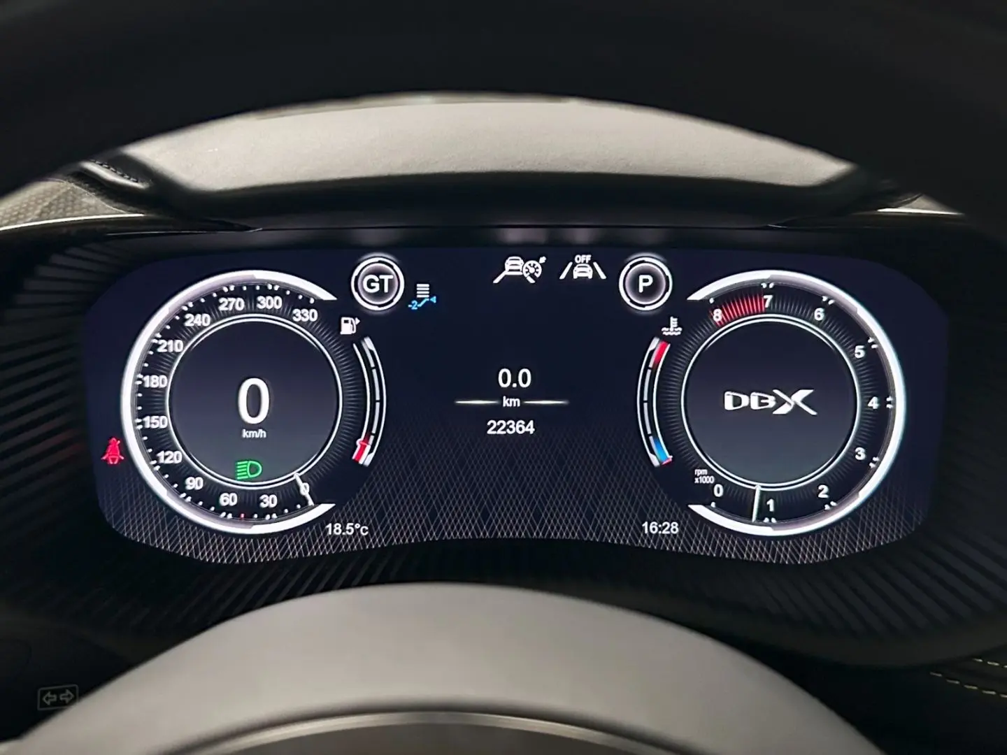 Aston Martin DBX 707 Ion Blue Onyx Black Carbon