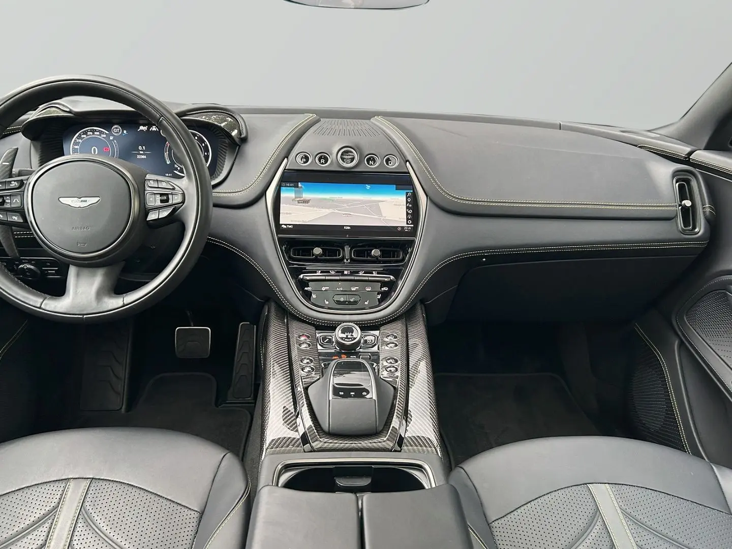 Aston Martin DBX 707 Ion Blue Onyx Black Carbon