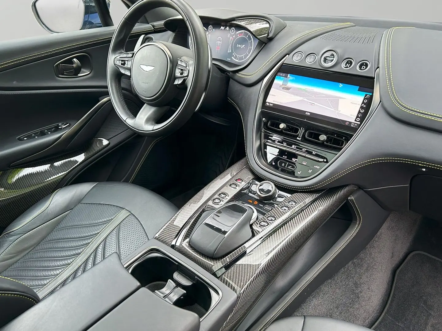 Aston Martin DBX 707 Ion Blue Onyx Black Carbon