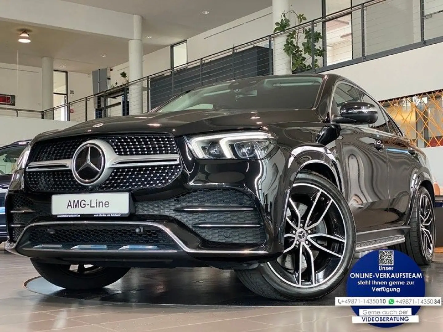 GLE 400d Coupe AMG Airm. Burm Sbel DTR+ AHK 360°