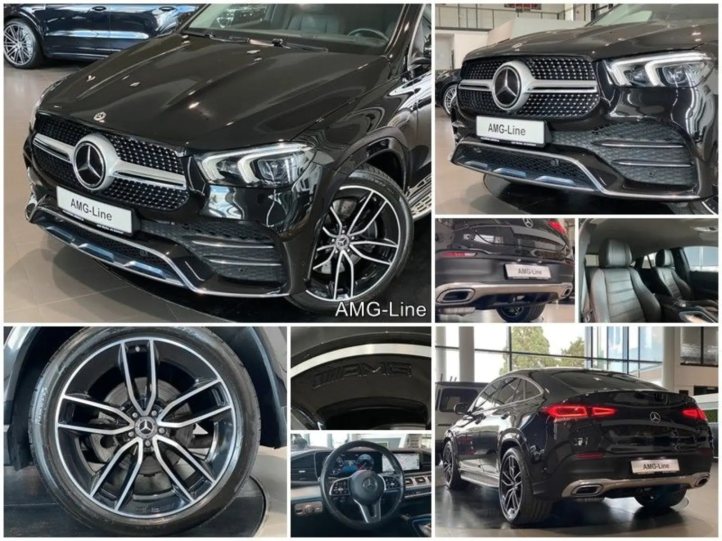 GLE 400d Coupe AMG Airm. Burm Sbel DTR+ AHK 360°
