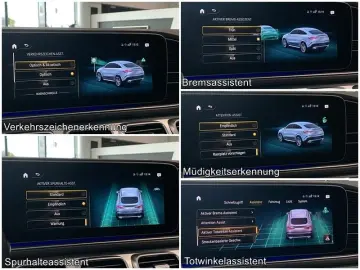 GLE 400d Coupe AMG Airm. Burm Sbel DTR+ AHK 360°