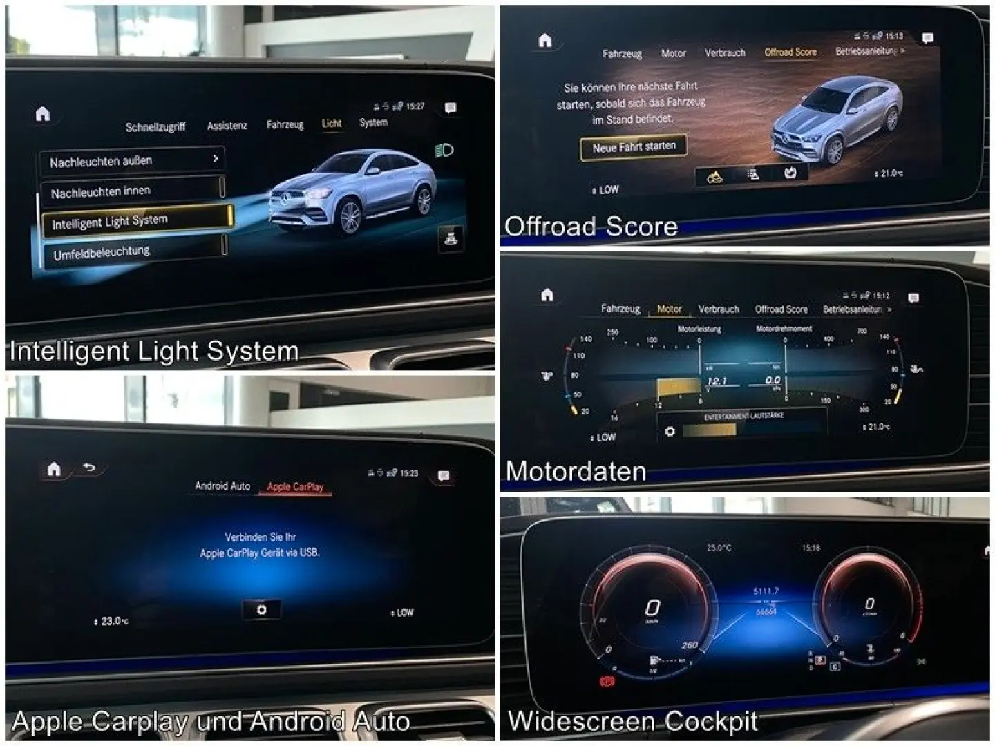 GLE 400d Coupe AMG Airm. Burm Sbel DTR+ AHK 360°