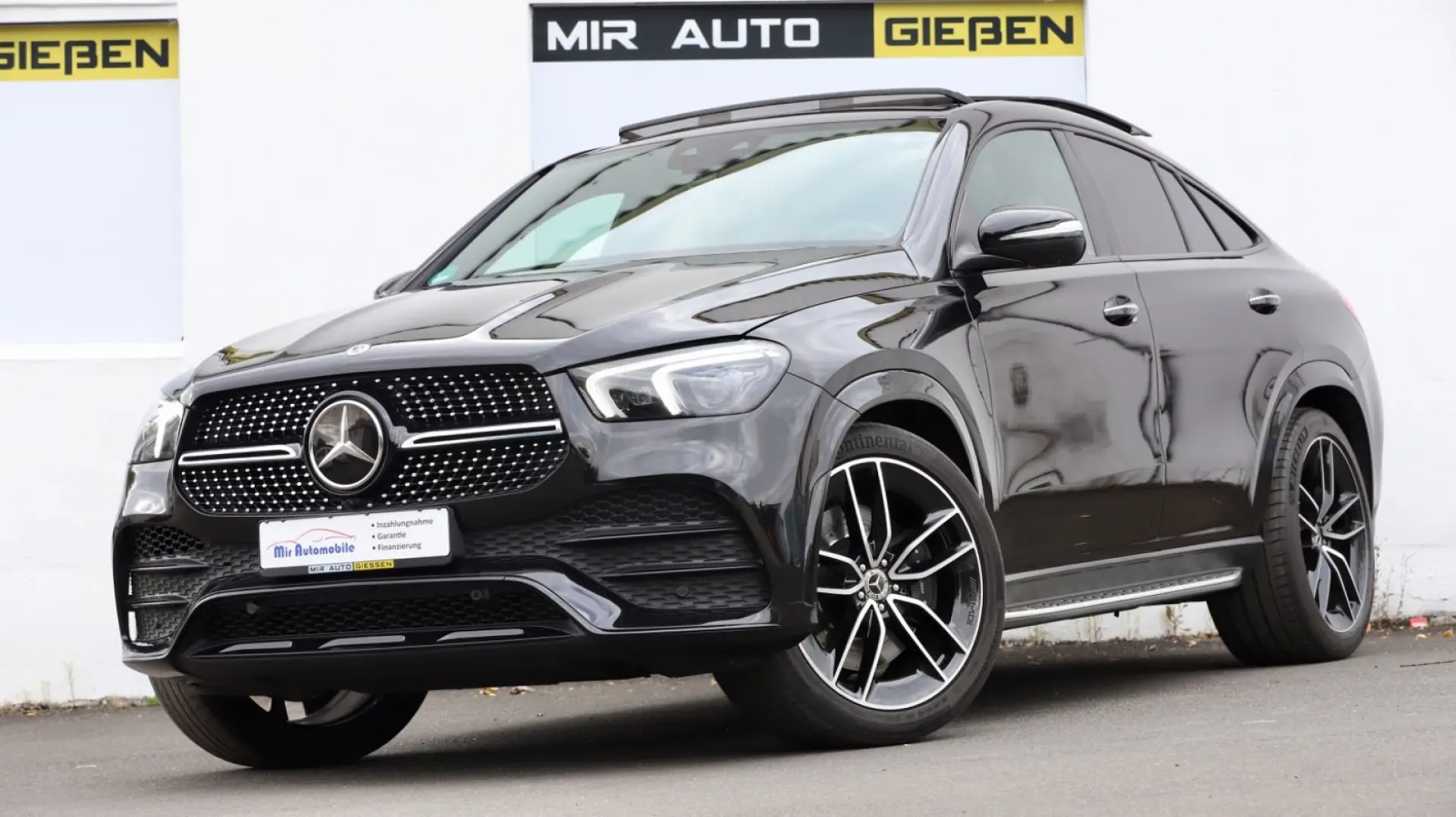 GLE 400d 4M Coupe AMG Line Night Paket Pano Head