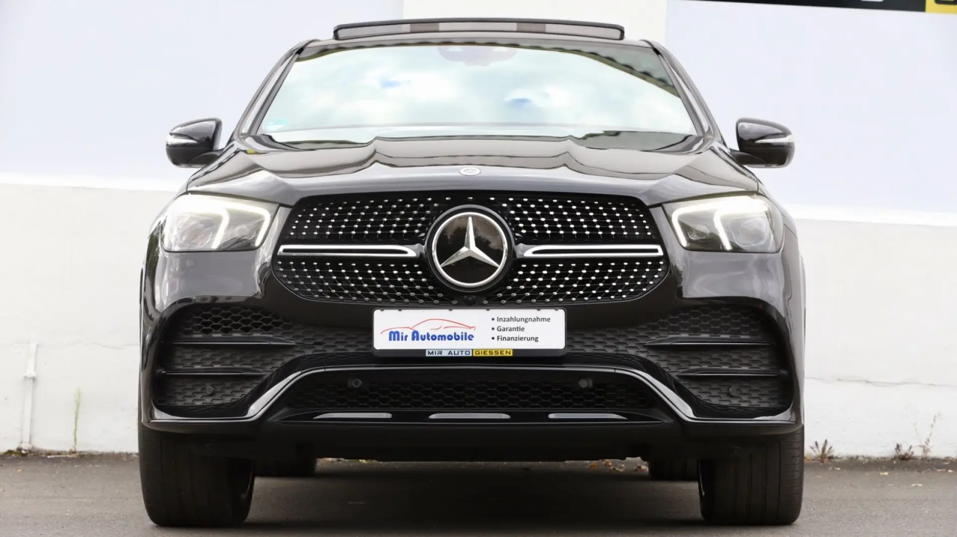GLE 400d 4M Coupe AMG Line Night Paket Pano Head