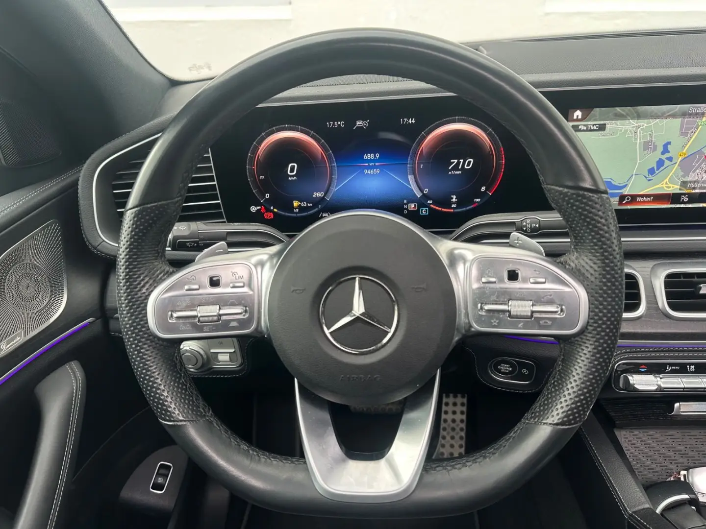 GLE 400d 4M Coupe AMG Line Night Paket Pano Head