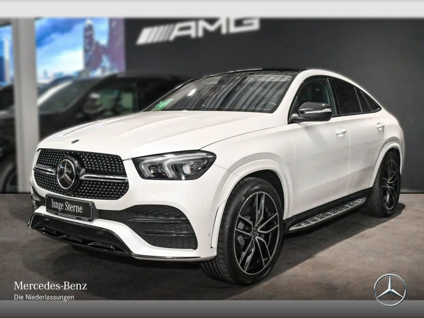 GLE400d 4M Coupé AMG Dist/Pano/AHK/22