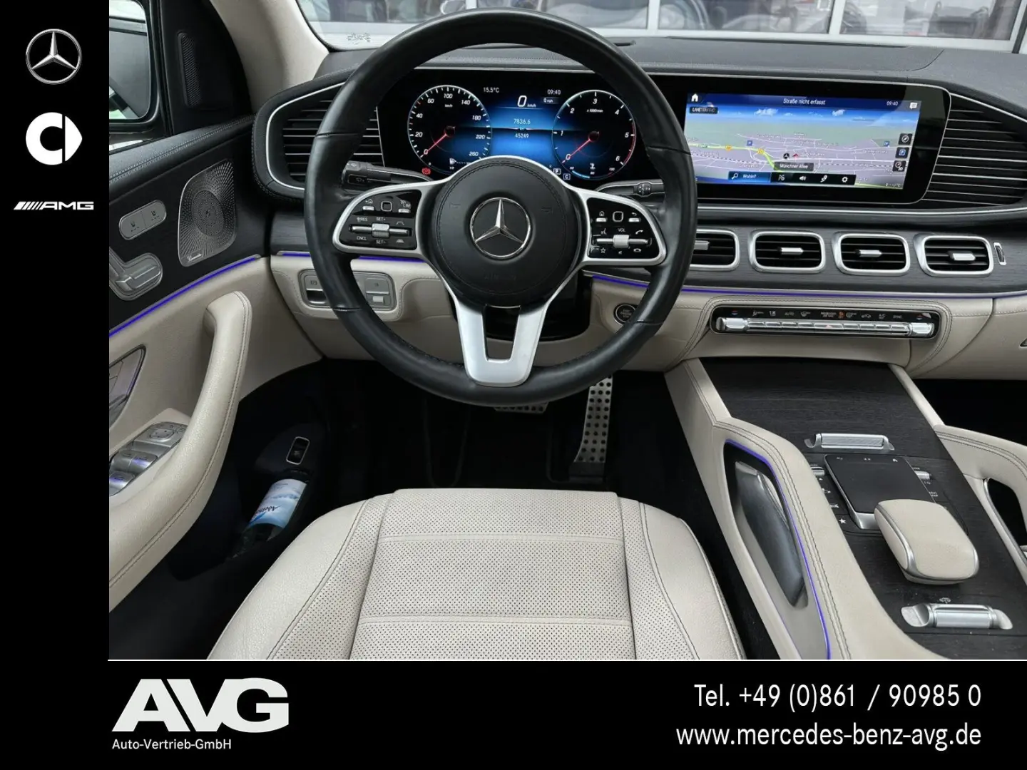 GLE 350 d 4M Coupé AMG Pano Airmatic Dist Burm