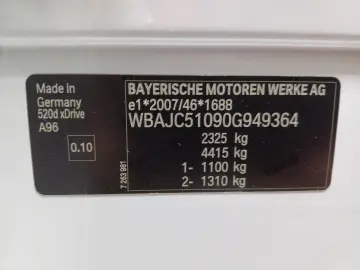 BMW 520D Luxury xDrive 190CP Automat