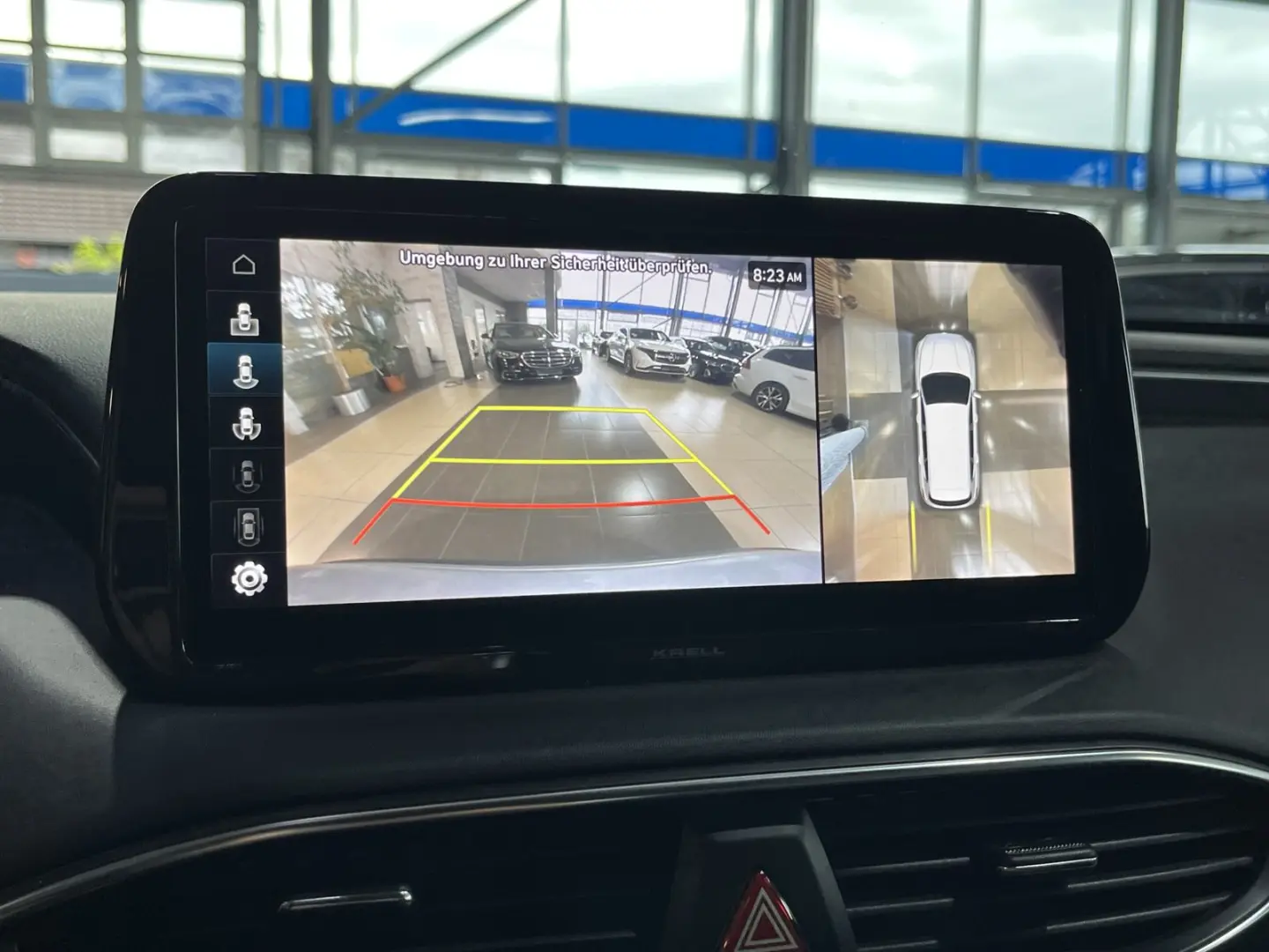 Santa Fe Prime Hybrid 4WD Pano. HUD R.Cam Leder