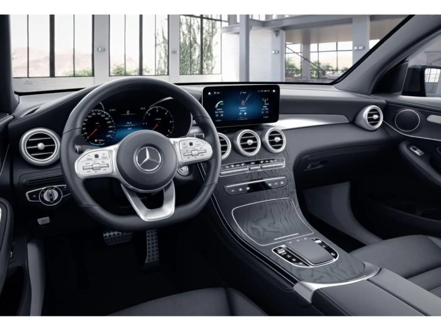 GLC 220 d 4M Coupé+AMG+360°+NIGHT+KAMERA+PDC+LED