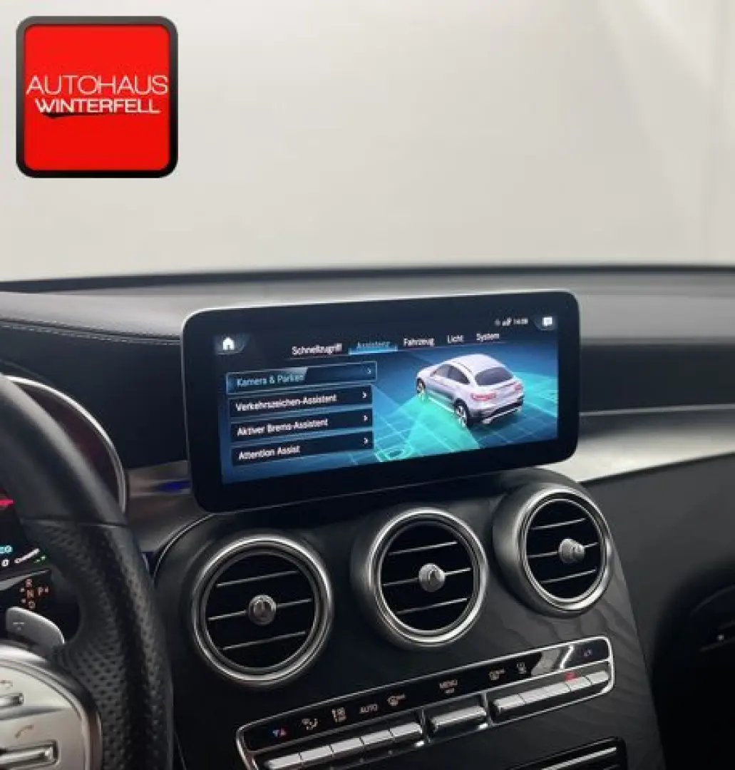 GLC 300 de Coupe 4M AMG AIR-BODY+AHK+TRITTBRETT+