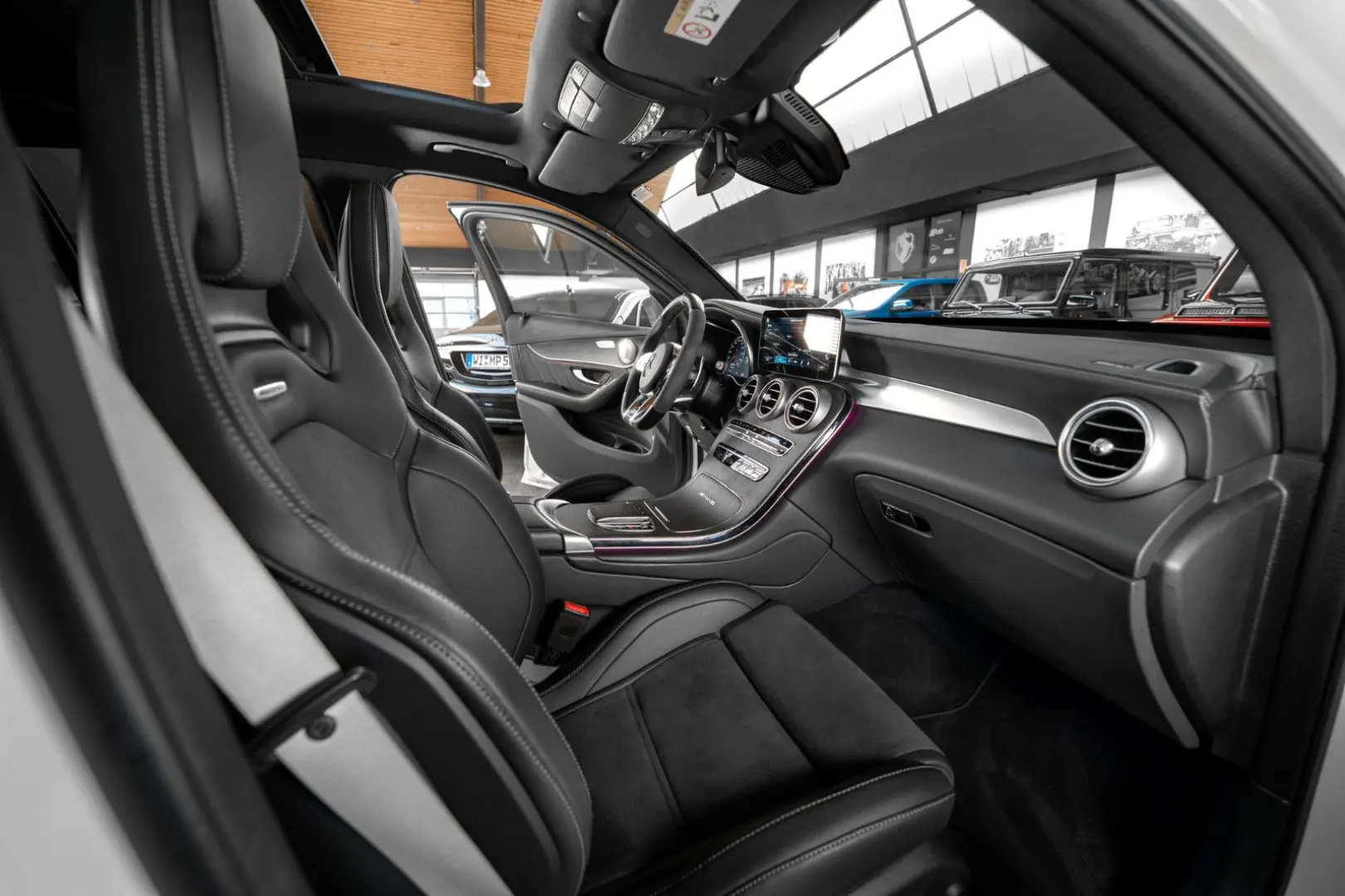 GLC 63 S AMG 4M #SCHALENSITZE #AEROKIT #PANO