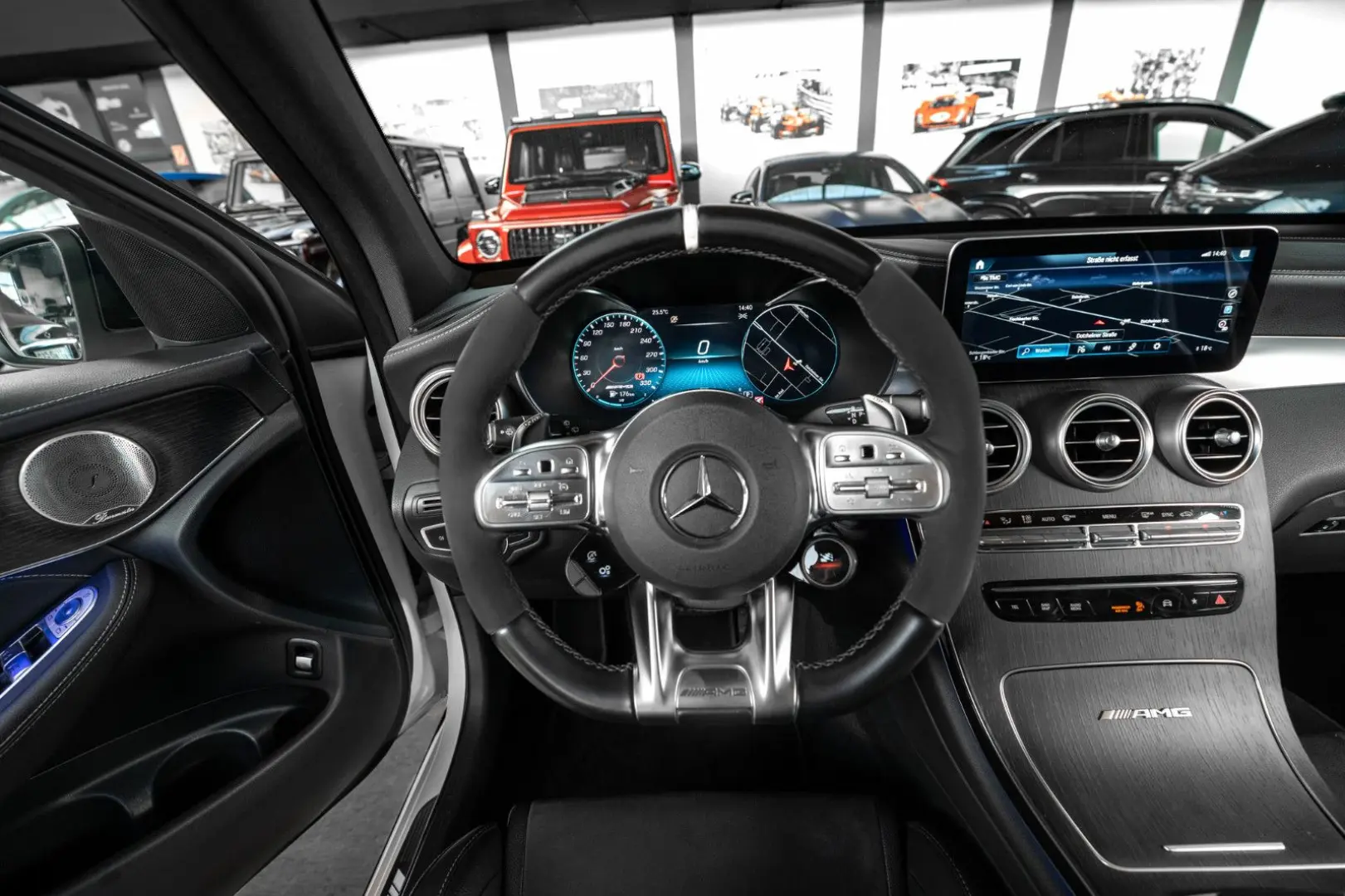 GLC 63 S AMG 4M #SCHALENSITZE #AEROKIT #PANO