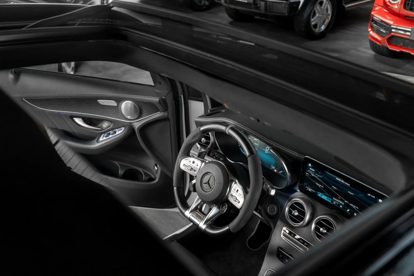GLC 63 S AMG 4M #SCHALENSITZE #AEROKIT #PANO