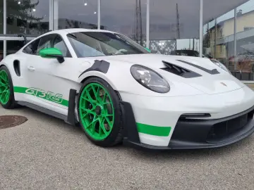 992 911 GT3 RS Lift Leder Grün Carbon Kamera 